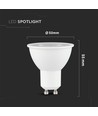 V-Tac 7,5W LED-spot - Cree LED-chip, 230V, GU10