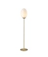 Halo Design - TWIST Oval Golvlampa Opal 1 X G9 Antik Mässing