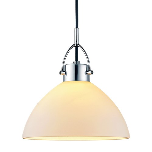 Halo Design - DENVER Pendel Ø26 opalglas/krom