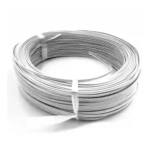 Lagertömning: 100 meter - 12V KABEL 2x0,33AWG Vit