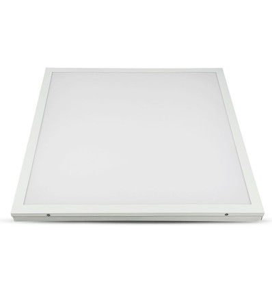 Spectrum 60x60 LED panel i ram - 40W, inbyggd i vit ram till direkt montering