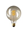 Lagertömning: Gylden Trapez LED Globepære, dæmpbar, E27, 3W, 2200K, RA90