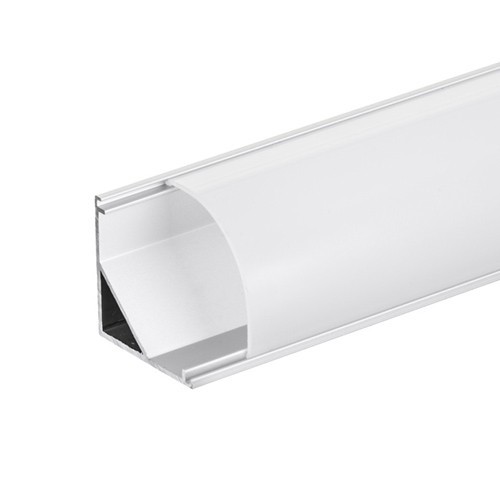 Aluminiumprofil 45 grader Hörnprofil till LED-strips, 2 meter lång - 30 mm bred