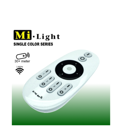 Lagertömning: Mi-Light Single Color fjärrkontroll, 4-Zoner 2,4GHz