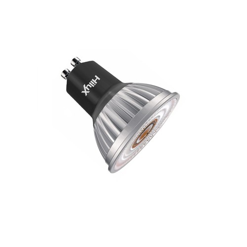 HILUX R8, GU10 - 5,5 W LED-spot, 410 lumen, varmvit, dimbar, RA97, 60 °