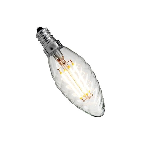 Twisted Deluxe LED ljuslampa, dimbar , E14 , 4W , 2200K , RA95