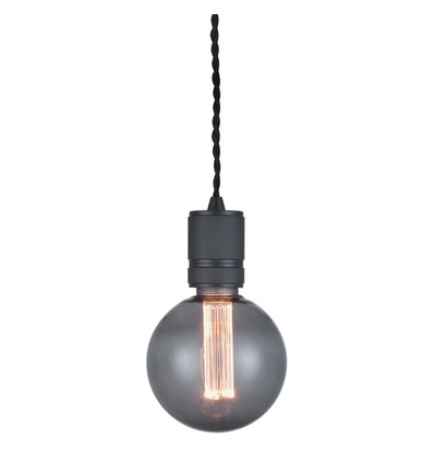 Halo Design sockelsats- Mat svart, E27