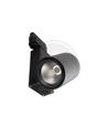 Lagertömning: 30W LED spotlight för 3-fasskenor, 24 grader, svart