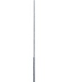 Bertled mast, 6 meter, for nedgravning, uden boring, Ø60 mm top, Ø114mm bund