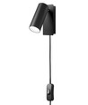 EGO LED Væglampe, 4,5W, Nielsen Light - sort