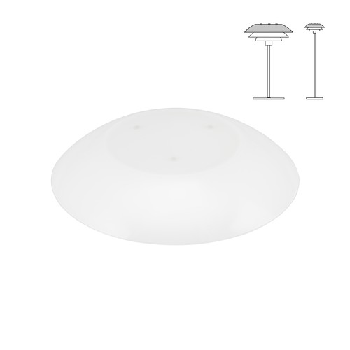 DL31 reservglas för övre skärm, bord/golvlampa - Dyberg Larsen