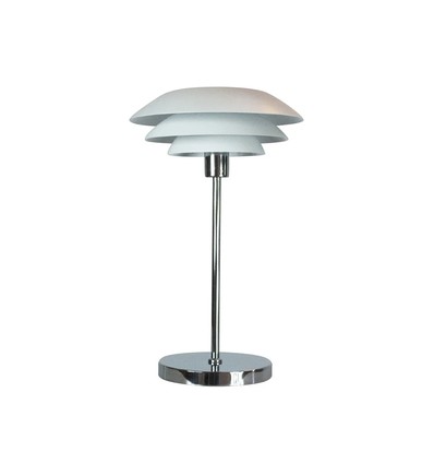 DL31 matt vit bordslampa - Dyberg Larsen