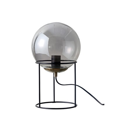 Moon bordslampa med rökt glas - Dyberg Larsen