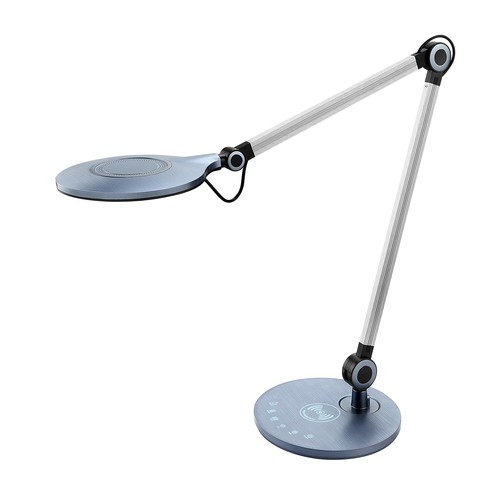 Office bordslampa i glänsande grått - Dyberg Larsen