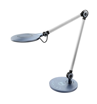 Office bordslampa i glänsande grått - Dyberg Larsen