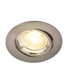 Nordlux Carina indbygningsspot smart light, 2200K-6500K, 380lm, Nikkel, styres via app (3 pak)