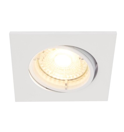 Nordlux Carina firkantet spot smart light, 2200K-6500K, 380lm, hvid, styres via app (3 pak)