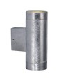 Nordlux Castor Maxi dobbel væglampe, GU10, galvaniseret stål