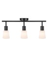 Nordlux Cole 3-skinnelampe, E14, sort