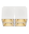 Nordlux Ethan 4-spot GU10, Mat Hvid