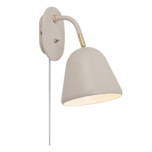 Nordlux Fleur Væglampe E27, Beige