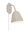 Nordlux Fleur Væglampe E27, Beige