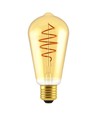 Nordlux Pære-DEKO E27 ST64 SPIRAL EDISON 5W dæmpbar, Guld