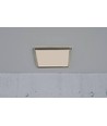 Nordlux Oja 29x29 loftlampe, 3000/4000K, 14,5W, IP20, børstet nikkel