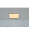 Nordlux Oja 29x29 loftlampe, 3000/4000K, 14,5W, IP20, chrom