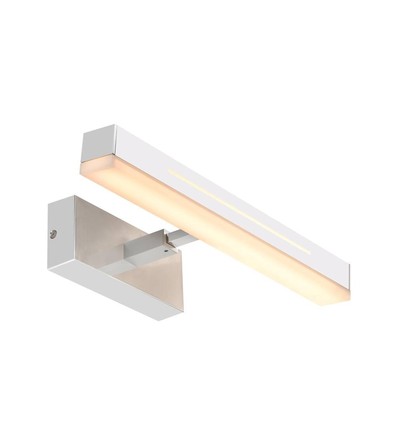 Nordlux Otis 40 væglampe, 14W, 1300lm, 3000K, chrom