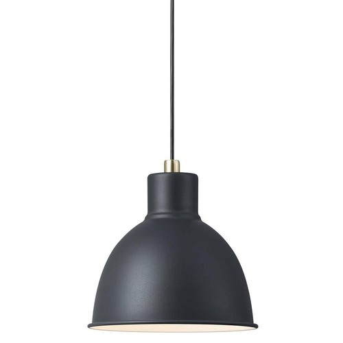 Nordlux Pop Rough Pendel E27, Grå