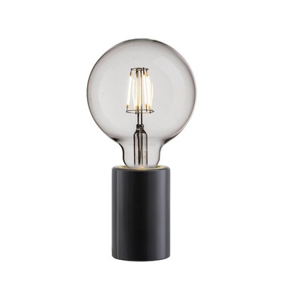 Nordlux Siv Bordlampe E27, Marmor/Sort