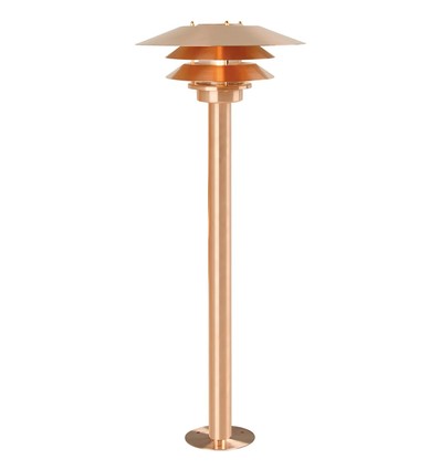 Nordlux venø bedlampe E27, Kobber