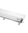 Limea T8 LED dubbelarmatur - Inkl. 2x18,5W 120cm LED-rör, IP65 vattentät