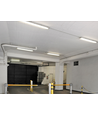 150cm Limea T8 LED-armatur, genomkopplad - För 1x150cm LED-lysör, IP65 vattentät