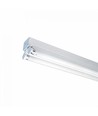 V-Tac T8 LED grundaarmatur - Till 2x 60cm LED rör, IP20 inomhus