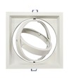 V-Tac downlight - Vit, 17,5 x 17,5 cm, G53 AR111