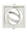 V-Tac downlight - Vit, 17,5 x 17,5 cm, G53 AR111