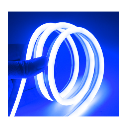 5m 8W/m Blå 8x16 Neon Flex LED - 12V DC, IP67