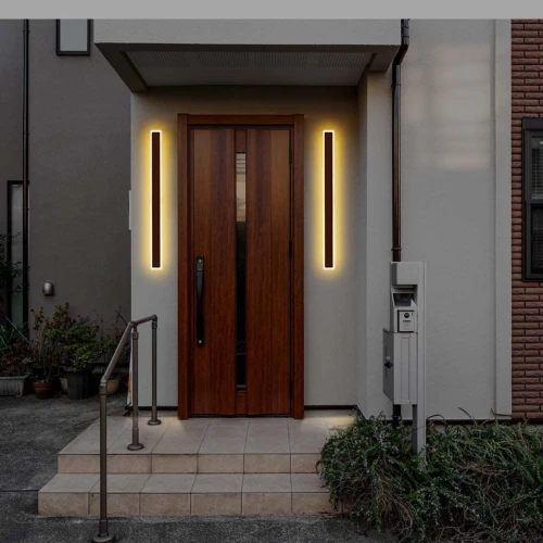 17W LED Corten vägglampa - IP65 utomhus, inkl. ljuskälla