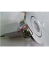 1W downlight vit - Hål: Ø4,2 cm, Mål: Ø5,2 cm, 2,2 cm hög, dimbar, 12V/24V