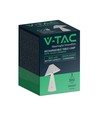 V-Tac uppladdningsbar 3i1 bordslampa - Vit, IP20, touch dimbar