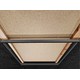 Infälld ram II för 60x60 LED panel - Perfekt för Troldtekt och gips, svart kant