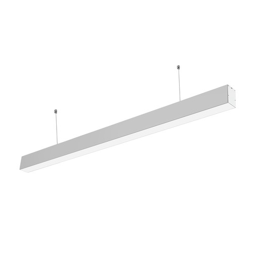 LEDlife 40W LED ljusskena, taklampa för kontor - Vit, 100 lm/W, 120 cm, inkl. wireupphäng