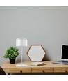 Outlet: V-Tac uppladdningsbar CCT  bordslampa - Vit, IP54, touch dimbar, modell mini