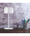 Outlet: V-Tac uppladdningsbar CCT  bordslampa - Vit, IP54, touch dimbar, modell mini