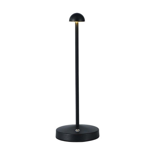 V-Tac uppladdningsbar 3i1 bordslampa - Svart, IP20, touch dimbar, modell mini