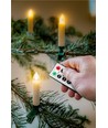 20-pack LED-julbelysning inklusive fjärrkontroll - Batteri, timerfunktion, trådlös