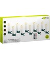 10-pack LED-julbelysning inklusive fjärrkontroll - Batteri, timerfunktion, trådlös