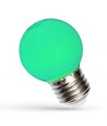 Spectrum 1W LED dekorativ glödlampa - Grön, G45, E27